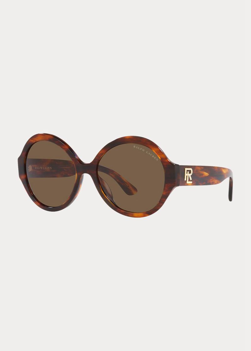 Gafas Ralph Lauren Mujer Farrah Round Chile Marrones KGIDW-2480